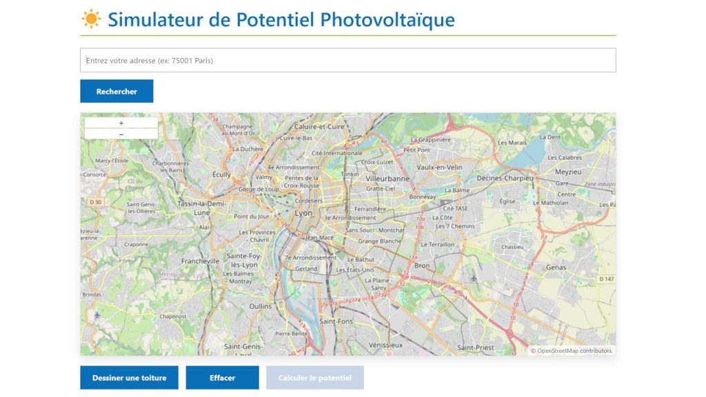 Simulateur photovoltaique gratuit