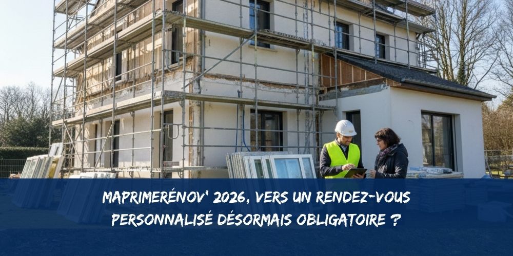 MaPrimeRénov’ 2026, un rendez-vous personnalisé désormais obligatoire pour les rénovations d’ampleur